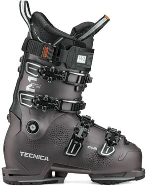Tecnica Logo-Print Boots - Black