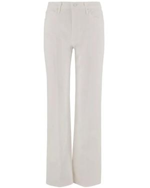 Mother Kick It Jeans - White