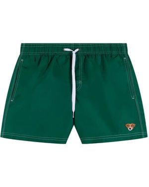 Sundek X Pelo Foundation Striped Swim Shorts - Green