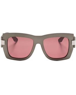 Gucci Square-Frame Sunglasses - Pink