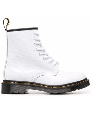 Dr. Martens 1460 Lace-Up Boots - White
