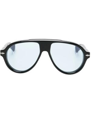 Jacques Marie Mage Pilot Sunglasses - Black