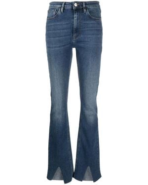 3x1 High-Rise Skinny-Cut Jeans - Blue