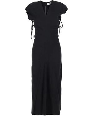Tela Tie-Detail Maxi Dress - Blue
