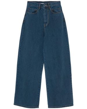 Christian Wijnants Pullos Wide-Leg Jeans - Blue