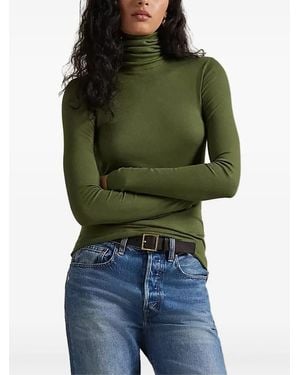 Polo Ralph Lauren Long-Sleeve Turtleneck T-Shirt - Green