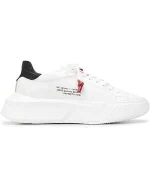 Giuliano Galiano Nemesis Low-Top Trainers - White