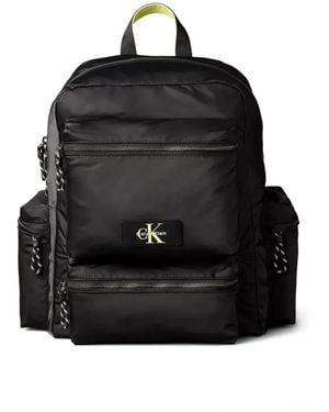 Calvin Klein Rugzak Met Meerdere Zakken - Zwart