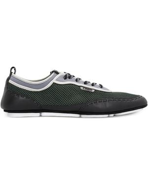 Fendi Fit Lace-Up Trainers - Green