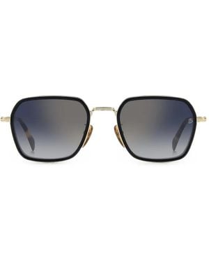 David Beckham Lunettes De Soleil À Monture Carrée - Black