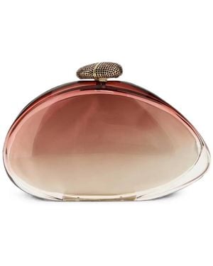 Benedetta Bruzziches Ariel Clutch Bag - Brown