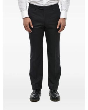 Corneliani Virgin Wool Four-Pocket Pants - Black