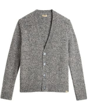 Woolrich Mellierte Cardigan - Grau