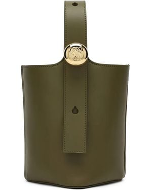 Loewe Bolso Bombonera Pebble - Verde