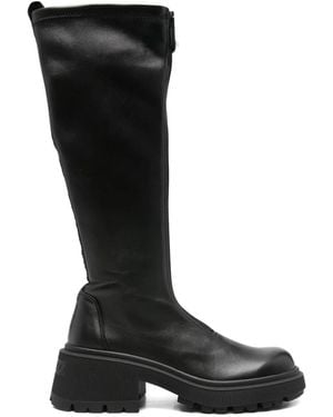 Jimmy Choo Botas Lune con tacón de 50 mm - Negro