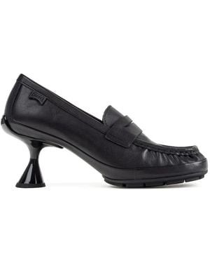Camper Right Left Leather Loafers - Black