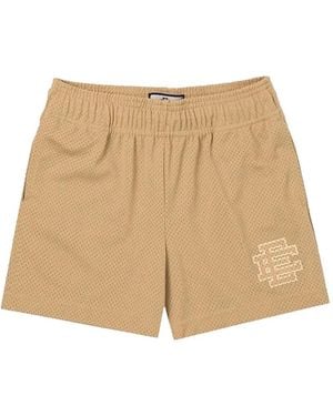 Eric Emanuel Ee Core Mesh Shorts - Natural