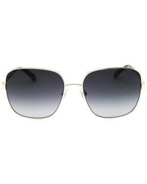 Fossil Oversized-Frame Sunglasses - Metallic
