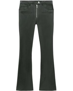 Courreges Corolle Vinyl Pants - Gray