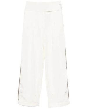 Entire studios Slit-Pocket Trousers - White