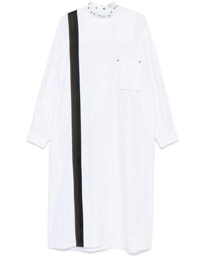 Kiko Kostadinov Inex Snap シャツ - ホワイト