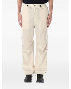 Nanamica Drawstring-Waistband Trousers - Natural