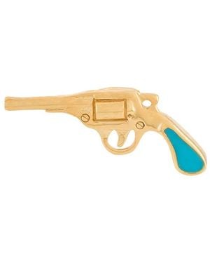 True Rocks Pistol Stud Earring - Metallic
