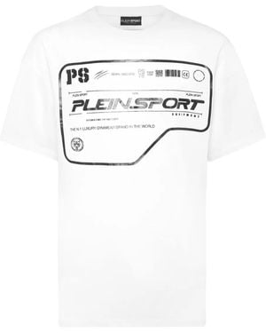 Philipp Plein Graphic-Print Cotton T-Shirt - White