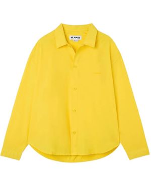 Sunnei Cotton Shirt - Yellow