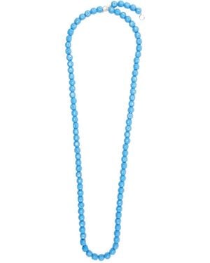 Jil Sander Collar Con Tira En T - Azul