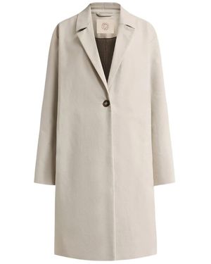 12 STOREEZ Single-Breasted Coat - White