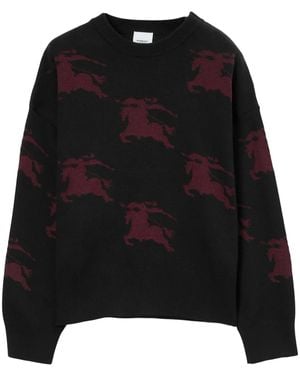 Burberry Hemd Mit Jacquardmuster - Schwarz