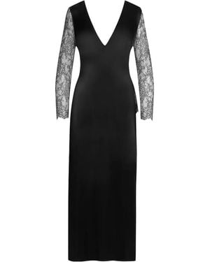 Maison Close Rendez-Vous Nightdress - Black