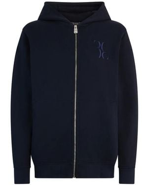 Billionaire Hoodie À Fermeture Zippée - Bleu