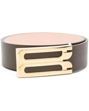Victoria Beckham ジャンボ フレーム ベルト - ナチュラル