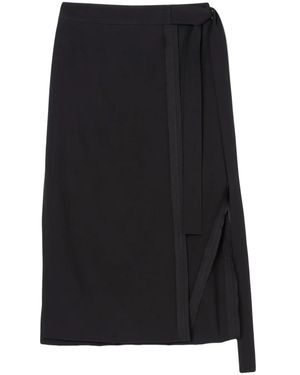 3.1 Phillip Lim Falda Midi Endless Loop - Negro