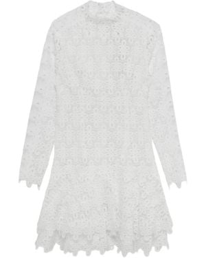 Jonathan Simkhai Joy Floral-Lace Dress - White