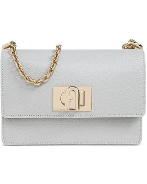 Furla 1927 レザーハンドバッグ - グレー