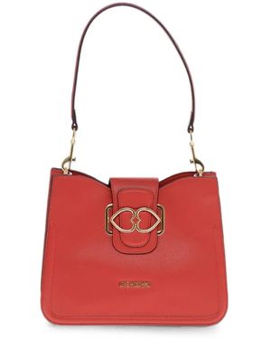 Moschino Love Heart-Motif Shoulder Bag - Red