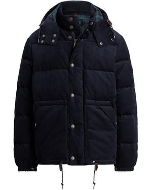 Polo Ralph Lauren キルティング ボンバージャケット - ブルー