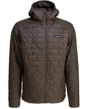 Patagonia Gesteppte Kapuzenjacke - Braun