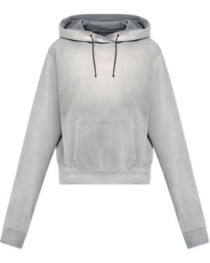 Maison Margiela Hoodie En Jersey - Grey