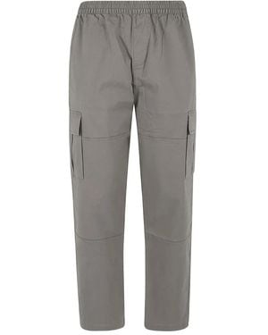 Represent Elasticated Cargo Trousers - Grey