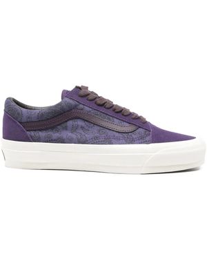 Vans Baskets Old Skool À Motif Cachemire Lx - Purple
