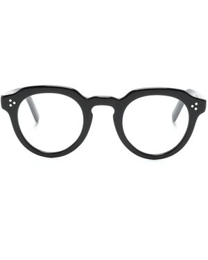 Moscot Lunettes De Vue Gavolt À Monture Ronde - Marron