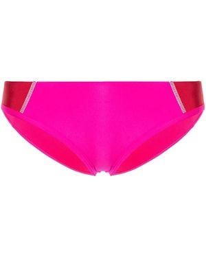 Duskii Slip Bikini Bicolore Ella - Rosso