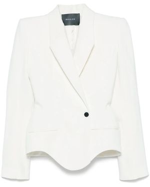 Mugler Chaqueta Signature - Blanco