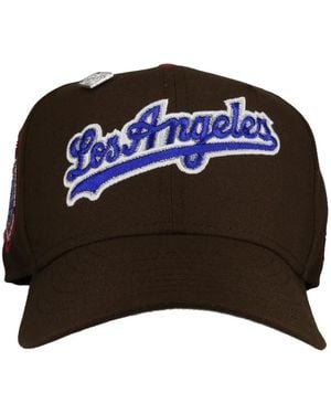 KTZ 59Fifty Los Angeles Dodgers 1984 Script Fitted Hat - Black
