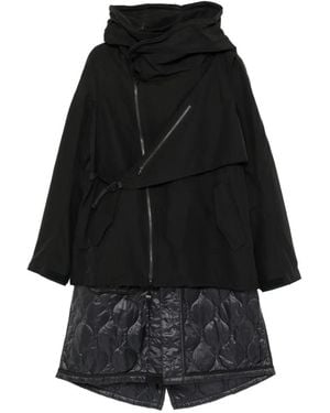 Nude:mm Hooded Parkas - Black