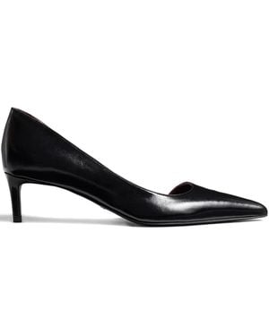 KHAITE 45Mm Jett D'Orsay Heeled Pumps - Black